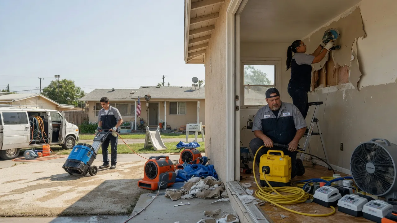 Water Damage Restoration in Downey, CA near me